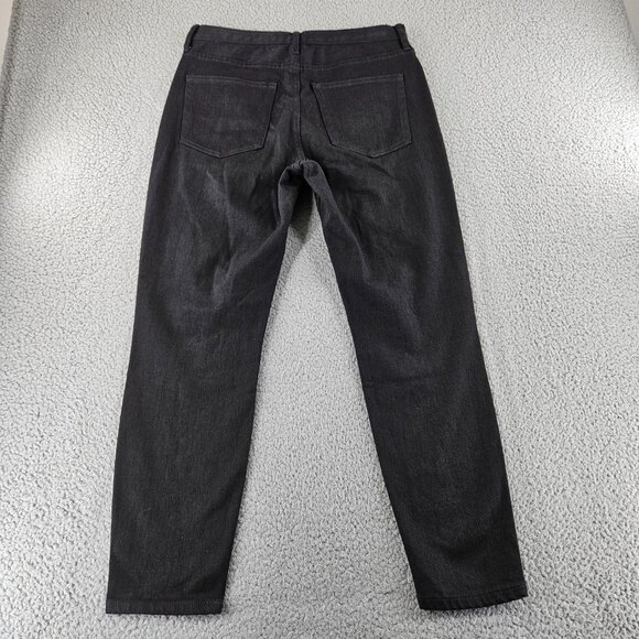 Everlane Jeans Womens 30 Black High Rise Skinny Ankle Stretch Denim Pants‎ - Picture 12 of 15